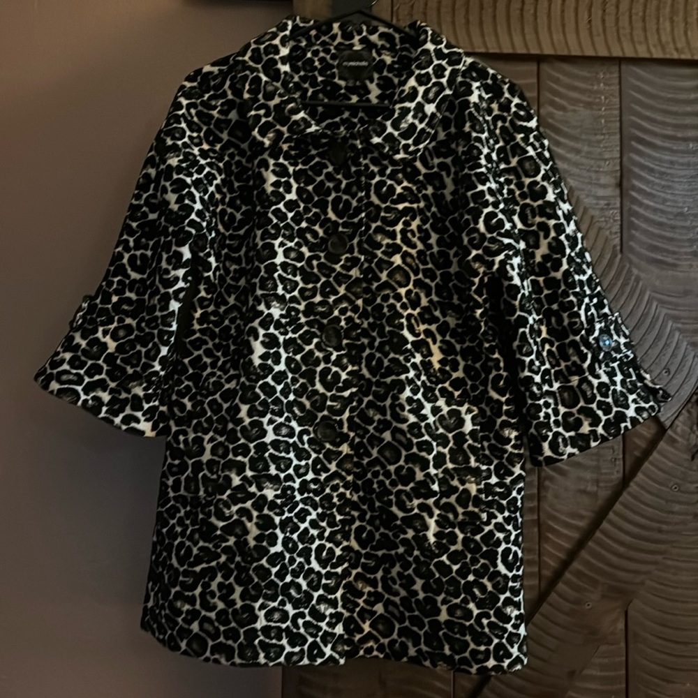 59 cheetah print coat